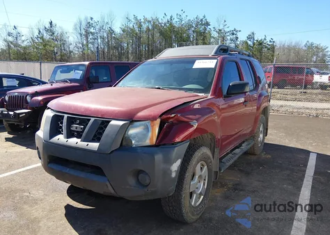 2008 Nissan Xterra S z USA, uszkodzony, nr VIN 5N1AN08W48C525079